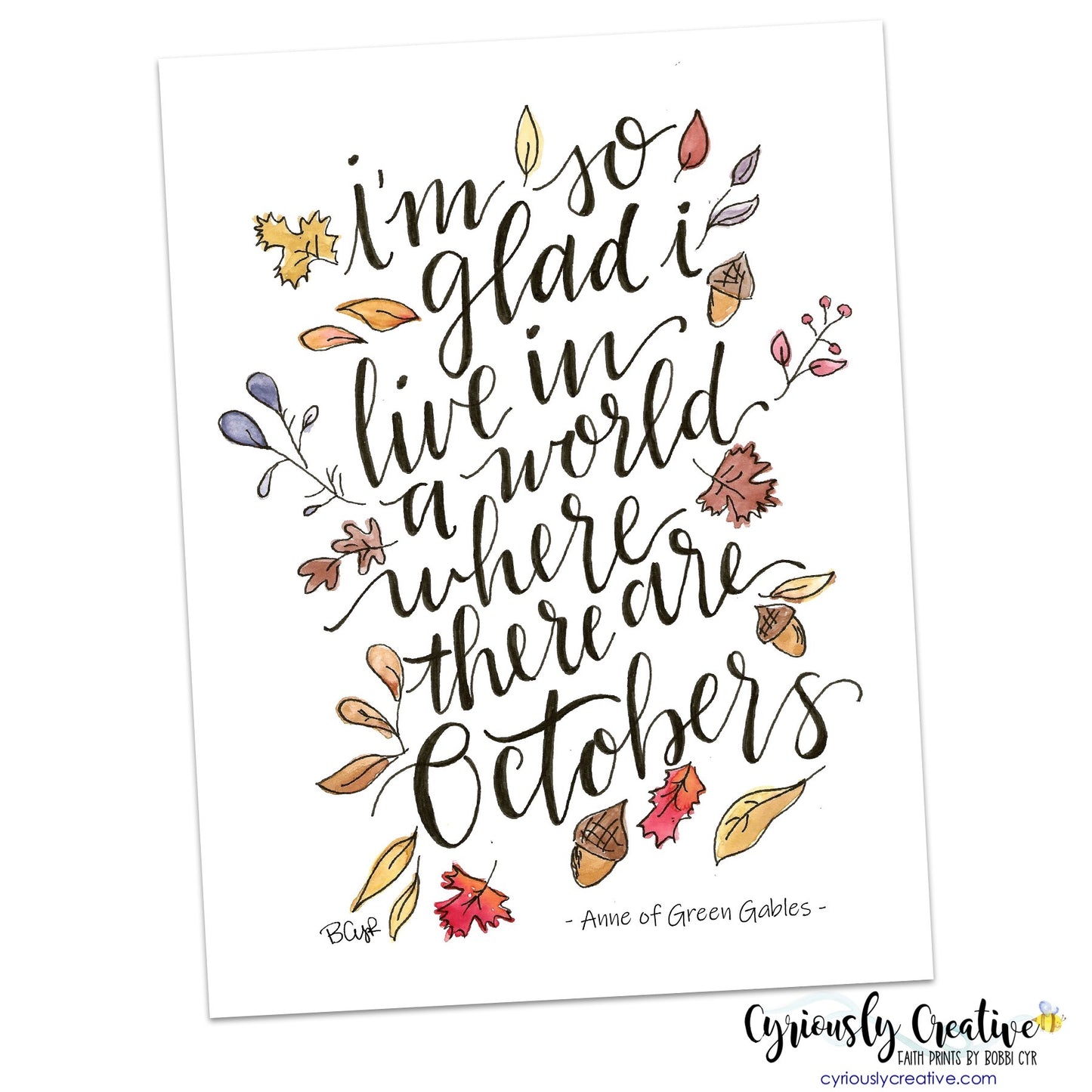 Octobers - Anne of Green Gables