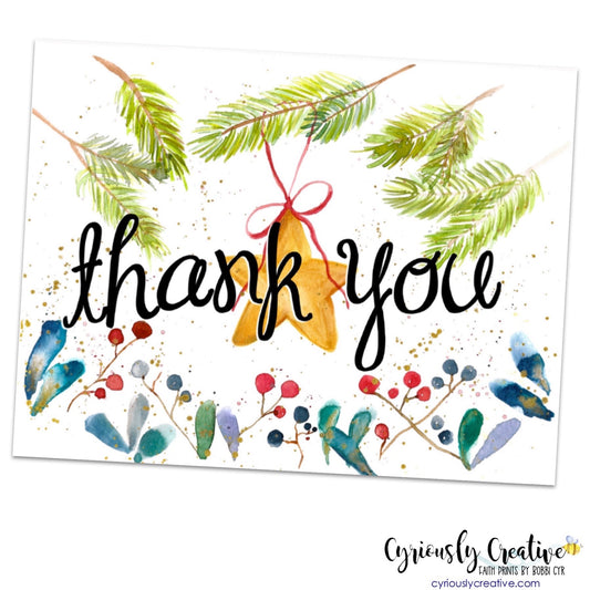 Thank You - Christmas