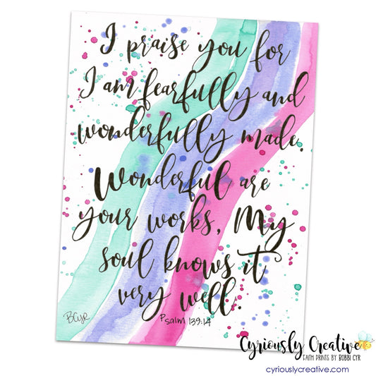 Psalm 139:14