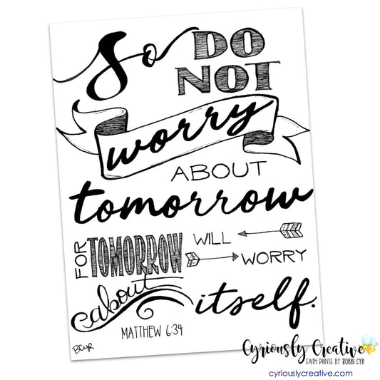 Matthew 6:34