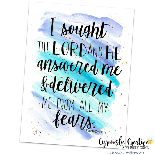 Psalm 34:4