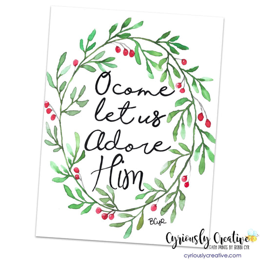 O Come Let Us Adore Him