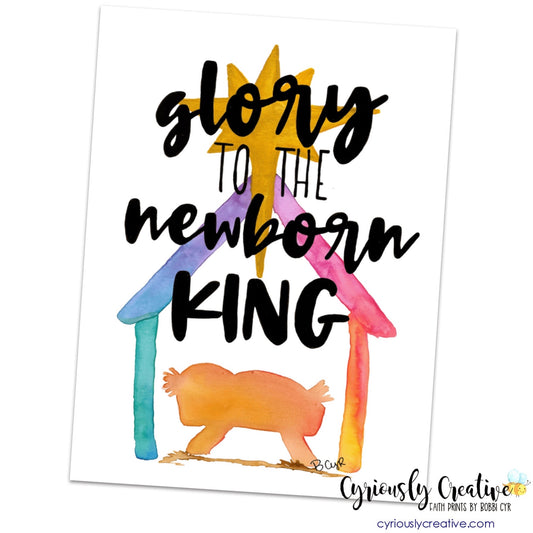 Glory to the New Born King