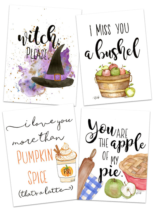 Note Cards - Fall Variety Pack