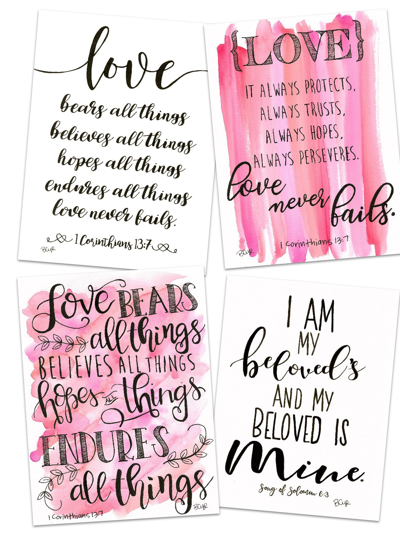 Note Cards - Love Variety Pack