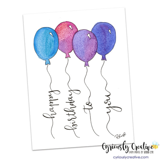 Birthday - Balloons