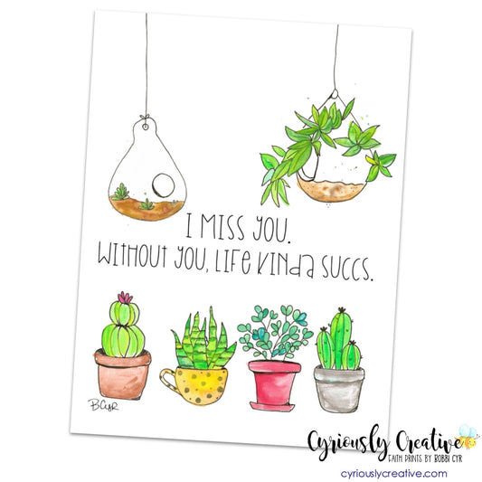 Plant Doodles - Without you, Life Kinda Succs