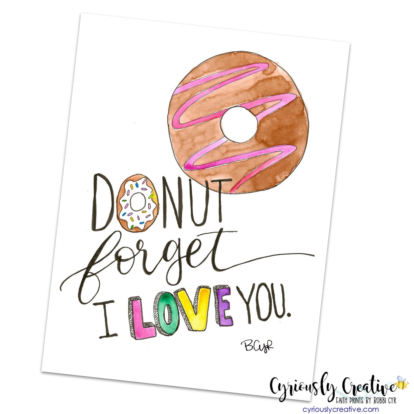 Valentine's - Donut Forget I love you